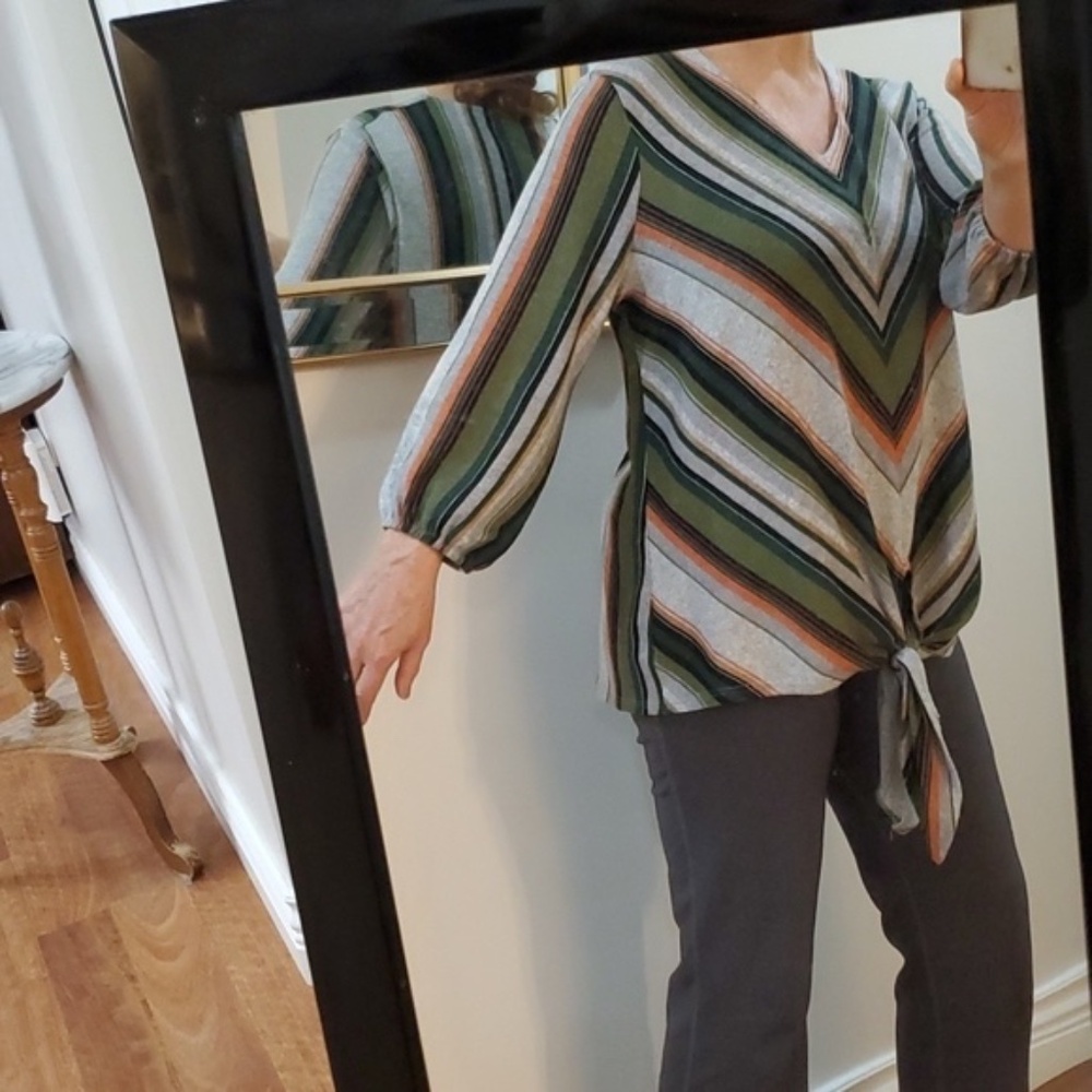 Soft Chevron Top M/L 36-37 bust